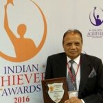 Entrepreneur of the Year Award handed to Mr. Murali Krishna Gannamani by the Indian Achievers Forum