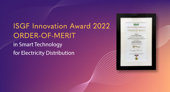 Fluentgrid Wins ISGF Innovation Award 2022